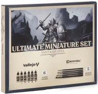 Akcesoria i części modelarskie - Vallejo: 72206 - Game Color - Ultimate Miniature Set - Paint & Brushes - miniaturka - grafika 1