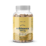 Witaminy i minerały - Ekstrakt z echinacea, 400 mg, Pure Lab, Aura Herbals, 170 kapsułek - miniaturka - grafika 1
