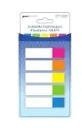 Zakładki indeksujące neon 2x45mm 5x25szt plastik - Penword - Zakładki do książek - miniaturka - grafika 1