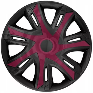 Kołpaki samochodowe N-POWER BICOLOR claret/black 14'' - Kołpaki samochodowe - miniaturka - grafika 1