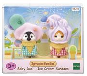 Figurki dla dzieci - Sylvanian Family, Baby Duo - Lodowe dzieci - miniaturka - grafika 1