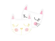 Dekoracje i nakrycia stołu na imprezę - Serwetki urodzinowe Kotek - 33 cm - 12 szt. - miniaturka - grafika 1