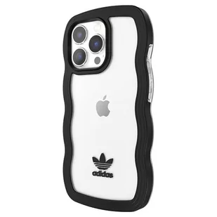 Adidas OR Wavy Case iPhone 13 Pro /13 6,1" czarny-przezroczysty/black-transparent 51900 - Etui i futerały do telefonów - miniaturka - grafika 3