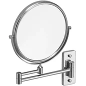Lusterka do makijażu - Stella, Lusterko kosmetyczne okrągłe ścienne powiększające chrom 22.01230 - miniaturka - grafika 1