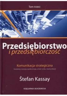 Przedsiębiorstwo i przedsiębiorczość Tom 3 - Biznes - miniaturka - grafika 1
