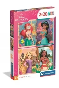 Puzzle 2x20 Super Kolor Princess - Puzzle - miniaturka - grafika 1