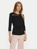 Bluzki damskie - Rinascimento Bluzka CFC0121171003 Czarny Regular Fit - miniaturka - grafika 1