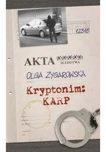 Zygarowska Olga Kryptonim: KARP - Kryminały - miniaturka - grafika 2