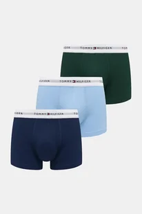 Tommy Hilfiger bokserki 3-pack męskie kolor niebieski UM0UM02761 - Majtki damskie - miniaturka - grafika 1