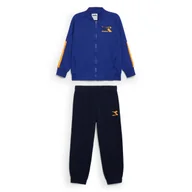 Odzież sportowa dziecięca - Zestaw dresowy chłopięcy DIADORA JB. TRACKSUIT FZ TWISTER - miniaturka - grafika 1