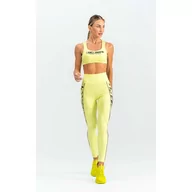 Legginsy - Legginsy damskie LABELLAMAFIA LEGGING MOVEMENT YELLOW - miniaturka - grafika 1