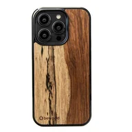 Etui i futerały do telefonów - Drewniane Etui Bewood iPhone 14 Pro MANGO - miniaturka - grafika 1