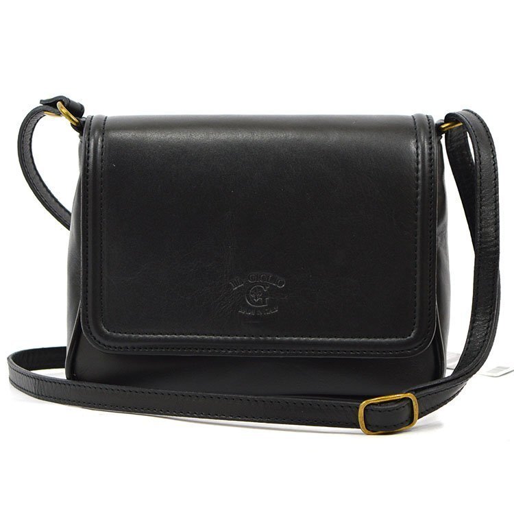 Skórzana Damska Klasyczna Elegancka Listonoszka