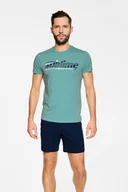 Piżamy damskie - Piżama Noward 39732-06X Zielono-Granatowa - miniaturka - grafika 1