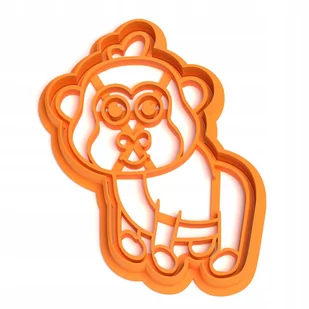 Foremka Goryl Orangutan Małpa Małpka Wykrawacz - Formy do ciast - miniaturka - grafika 1