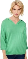 Bluzy damskie - Cecil Damska bluza z kapturem, Smash Green, XXL - miniaturka - grafika 1