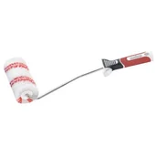 Pędzle i wałki - Rolka WallStar 12 cm C30 czerwony pasek 3K - miniaturka - grafika 1