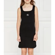Sukienki i spódniczki dla dziewczynek - CALVIN KLEIN JEANS Sukienka - miniaturka - grafika 1