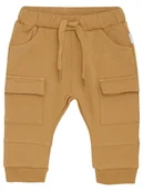 Spodenki dla niemowląt - Noppies Spodnie dresowe w kolorze jasnobrązowym - miniaturka - grafika 1
