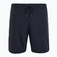 Spodenki damskie - Szorty kąpielowe męskie Tommy Hilfiger UM0UM03310 Long desert sky WYSYŁKA W 24H 30 DNI NA ZWROT - miniaturka - grafika 1