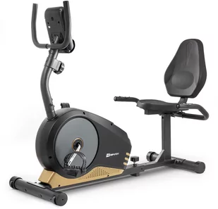 Rower leżący HS-040L Root czarny-złoty - Rowery treningowe - miniaturka - grafika 1