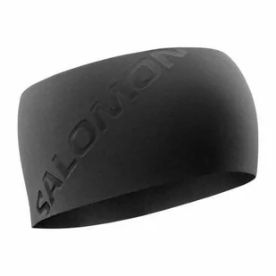 Opaska Salomon Winter Training Deep Black - Czapki i chusty sportowe damskie - miniaturka - grafika 1