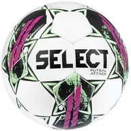 Piłka nożna - piłka nożna Select Futsal Attack Ball FUTSAL ATTACK WHT-BLK-4 - miniaturka - grafika 1
