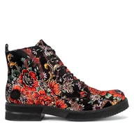 Botki damskie - Botki Rieker 72010-90 Kolorowy - miniaturka - grafika 1