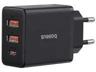 Ładowarki do telefonów - BASEUS Cube Fast Charger 2U+C 30W Cluster Black Ładowarka sieciowa ! - miniaturka - grafika 1