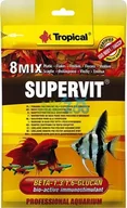 Pokarm dla ryb - Tropical Supervit Basic z wit C pokarm podstawowy dla rybek 12g - miniaturka - grafika 1