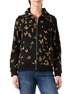 Love Moschino Kurtka damska o regularnym kroju, FARFALL.FO.NERO, 44 - Kurtki damskie - miniaturka - grafika 1