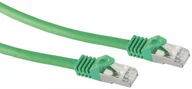 Kable miedziane - Kabel sieciowy S/CONN o maksymalnej łączności - kabel krosowy RJ45 S/FTP, PIMF, kabel surowyCat.7, bezhalogenowy, czerwony, 50,0 m (75550-R) - miniaturka - grafika 1