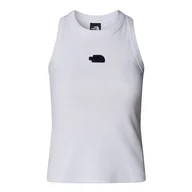 Koszulki sportowe damskie - Koszulka damska The North Face Slim Rib Tank 0A8BVTFN41 - biała - miniaturka - grafika 1