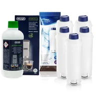 Akcesoria i części do ekspresów do kawy - Zestaw Do Delonghi AL-S002 5szt, Odkamieniacz EcoDecalk 500ml - miniaturka - grafika 1