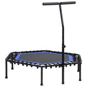 Trampoliny - vidaXL, Trampolina fitness z uchwytem, 122 cm - miniaturka - grafika 1