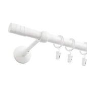 Karnisze - Karnisz pojedynczy Vito I 160 cm 19 mm biały mat GO/ON! - miniaturka - grafika 1