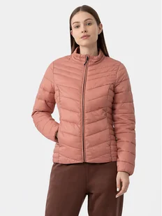 4F Kurtka przejściowa 4FAW23TDJAF224 Koralowy Slim Fit - Kurtki damskie - miniaturka - grafika 1