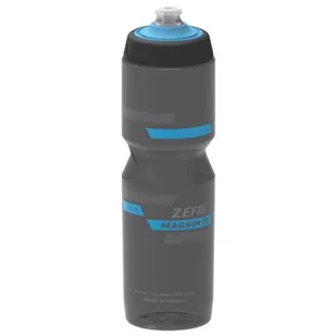 ZEFAL BIDON MAGNUM PRO-SMOKED BLACK cyan blue/grey) 1L new 2021 ZF-1640 - Akcesoria rowerowe - miniaturka - grafika 1