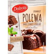 Dodatki do ciast w proszku - Delecta Polewa CZEKOLADOWA TWARDA 100G - miniaturka - grafika 1