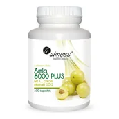 Serce i układ krążenia - MEDICALINE Aliness Amla 8000 plus x 100 kaps - miniaturka - grafika 1