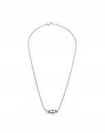 Naszyjniki - EMPORIO ARMANI Naszyjnik męski srebrny - miniaturka - grafika 1