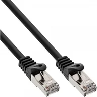 Patchcordy - InLine 25pcs. pack Bulk-Pack InLine® Patch cable, SF/UTP, Cat.5e, black, 5m - miniaturka - grafika 1