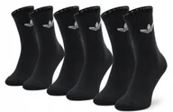 Skarpetki męskie - SKARPETY MĘSKIE ADIDAS SKARPETKI WYSOKIE SPORTOWE 3 PARY BAWEŁNA r. 37-39 - miniaturka - grafika 1