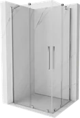 Kabiny prysznicowe - Mexen Velar Duo kabina prysznicowa rozsuwana 100x90 cm, transparent, chrom - 871-100-090-02-01 - miniaturka - grafika 1