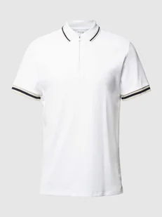 Koszulka polo o kroju slim fit z detalem z logo model ‘TOULOUSE’ - Koszulki męskie - miniaturka - grafika 1