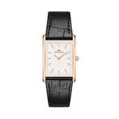 Zegarki damskie - Zegarek Daniel Wellington Bound DW00100698 Czarny - miniaturka - grafika 1