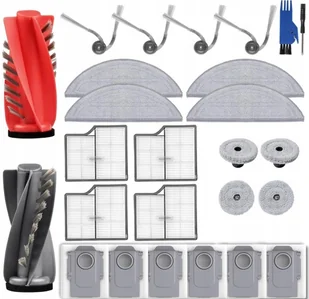 Duży zestaw akcesoriów do Roborock Saros 10 worki mopy filty szczotki - Akcesoria do odkurzaczy - miniaturka - grafika 1