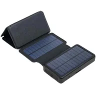 Powerbanki - Sunen ES20000B panel solarny 9W z Powerbankiem 20000 mAh - miniaturka - grafika 1