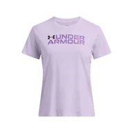 Koszulki i topy damskie - Damska Koszulka z krótkim rękawem UNDER ARMOUR UA W BL PACK SS 1386847-535 – Fioletowy - miniaturka - grafika 1
