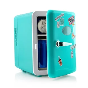 Canal Toys - Mini Lodówka Gamer Ładowarka USB, pojemność 4L - Niebieski - INF 037 - Lodówki turystyczne - miniaturka - grafika 1